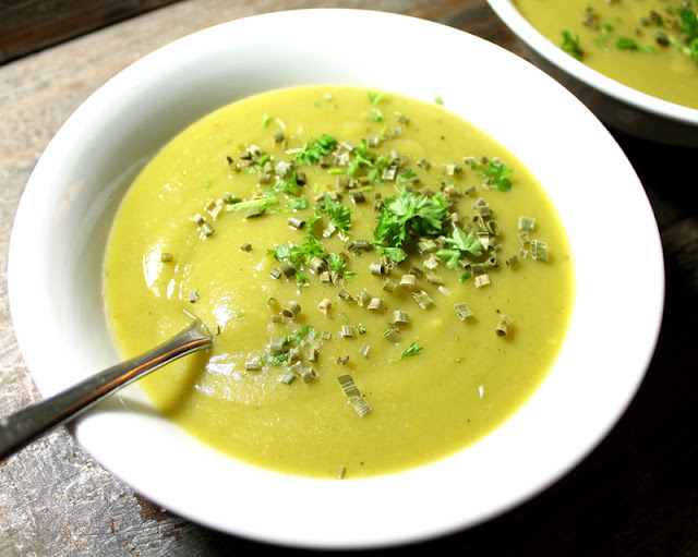 Oppskrift Purresuppe Potetsuppe Grønnsaksuppe